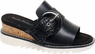 Pierre Dumas Womens Expand-4 Sandals In Black
