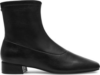 Anne Klein Russ Bootie in Black Smooth at Nordstrom, Size 8.5