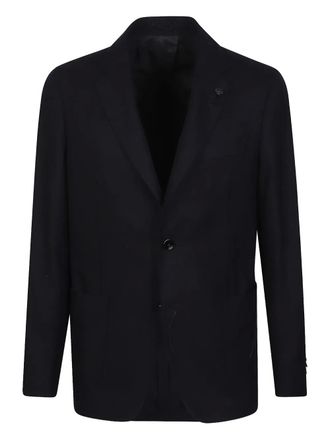 Lardini Jack met visgraatpatroon - Blauw