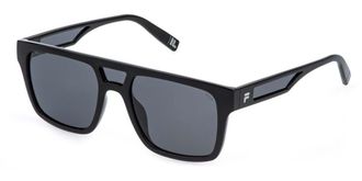 Fila SFIA13 Z42P Mens Sunglasses Black Size 55