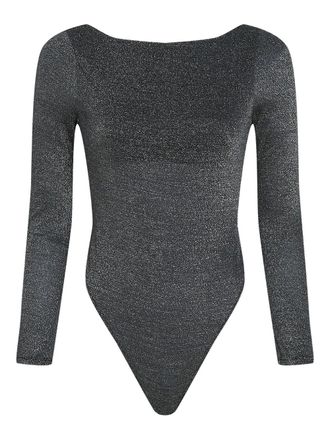 Karl Lagerfeld lurex body - Black