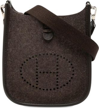 Herm&egrave;s Pre-owned Hermes Feutre and Swift Evelyne I TPM Crossbody Ladies 3S2MW0NM2WM175JI