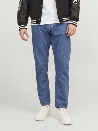 Jack & Jones Loose-fit-Jeans JACK & JONES CHRIS JJORIGINAL, Herren, Gr. 30, L&auml;nge 32, blau (blau, denim), Denim/Jeans, Obermaterial: 100% Baumwolle, loose fit, Jea