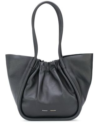 Proenza Schouler Borsa tote con ruches - Nero