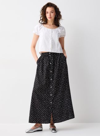 Twik Womens Buttoned maxi skirt