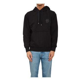 HUGO BOSS Hoodies & sweatvesten, Heren, Zwart, M, Katoen, C-Sullivan Hoodie