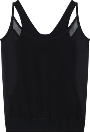 Fendi Zwarte Buis Jurk - Dames - Tops zonder mouwen - Zwart - 2XS - Tops
