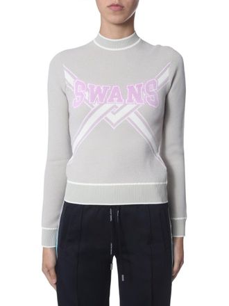 Off-white Slim Fit Cropped Sweater