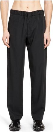 Lardini Pavice Broek - Heren - Straight fit broeken - Zwart - XL - Katoen - Broeken