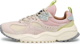 Flower Mountain Wave Woman - Dames - Sneakers - Roze - 39 EU - Leer - Schoenen