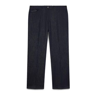Fiorella Rubino Jeans, Dames, Blauw, 6Xl, Katoen, Straight Jeans