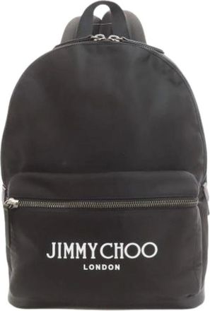 Jimmy Choo London Pre-owned Backpacks, female, Black, Size: ONE SIZE Pre-owned Backpack
