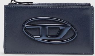 Diesel Leather card holder - Card cases - Man - Blue
