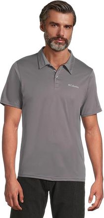 Columbia Hiketm Polo Mens Clothing City Grey : 2XL, Polyester