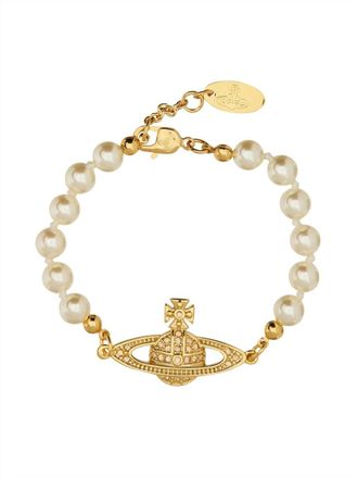Vivienne Westwood Mini Bas Relief Brass Bracelet