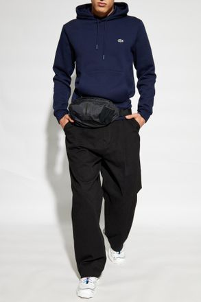 Lacoste Hoodie, Mens, Navy Blue