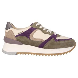 Mephisto Ergonomische veterschoen - Groen paars - Dames - Sneakers - Groen - 35 1/2 EU - Su&egrave;de - Schoenen