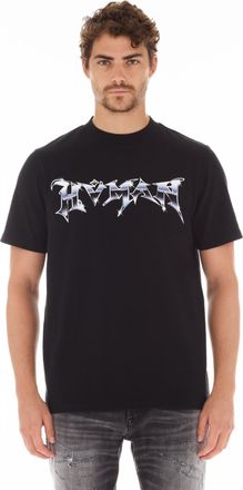 HVMAN Novelty Tee Chrome In Black