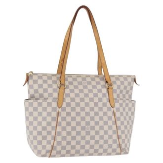 Louis Vuitton Totally Damier Beige Canvas Handbag (Pre-Owned)