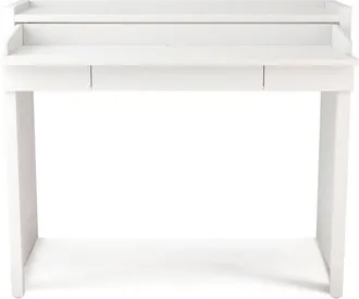 Woodman Consola de oficina extensible - Blanco