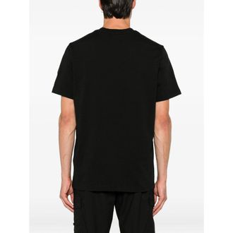 Moncler Logo-Embellished Cotton T-Shirt - Black