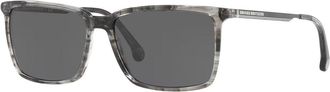 Brooks Brothers BB 5038S 614287 58mm Unisex Rectangle Sunglasses