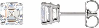Diamond2Deal 14K Gold 1/3ct Lab-Grown Diamond Earrings Clarity SI, Color G-H