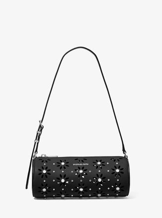 Michael Kors Izzy Small Pebbled Leather Barrel Pochette