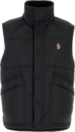 Moncler Black Sleeveless Down Jacket