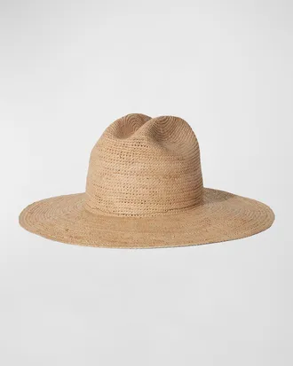 Janessa Leon&eacute; Chandler Structured Raffia Fedora