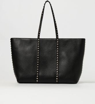 Valentino Garavani Borsa Rockstud Valentino Garavani in pelle a grana