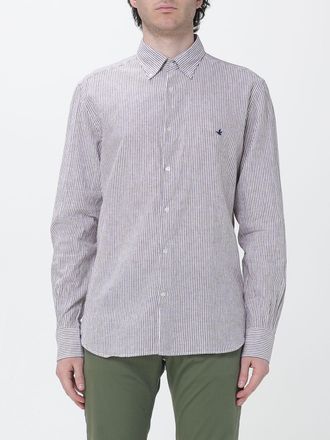 Brooksfield Camicia casual in lino a righe