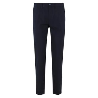 Re-hash Heren, Broeken, Blauw, Maat: W35 Leer