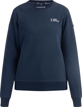 Dreimaster Dreimaster Sweatshirt Dames marine
