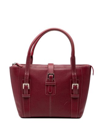 Loewe 2005 Leather Senda handbag - Rosso