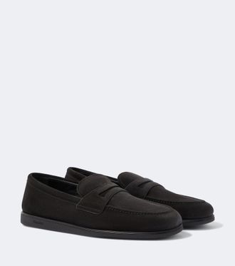 Churchs Portsmouth suede penny loafers