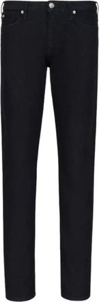 Armani Jeans, Heren, Blauw, W31 L32, Denim, Slim-fit comfort-denim jeans Navy
