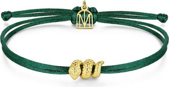 Mantra Snake Rebirth and Renewal bracelet in Yellow Gold at Nordstrom