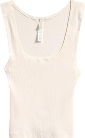 SKIMS Cotton Rib Tank in Marble at Nordstrom, Size X-Large