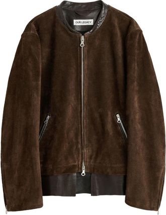 Our Legacy Drift Zip-fastening Suede Jacket