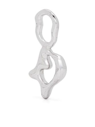 Maria Black Fluent Letter D silver charm - women - Sterling Silver - One Size