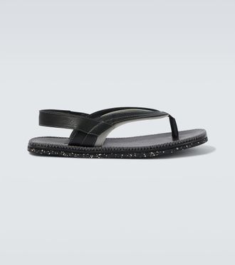Kiko Kostadinov Andras leather thong sandals