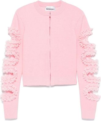 Self Portrait Cardigan con dettaglio cut-out SELF-PORTRAIT x Christopher Kane - Rosa