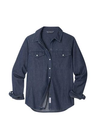 Stio Womens Slipstone Japanese Denim Shirt