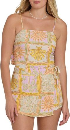 Billabong Summer Babe Woven Tank in Sweet Lilac at Nordstrom, Size X-Large