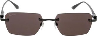 Cartier Titanium Zonnebril - unisex - Accessoires - Zwart - Maat: ONE Size
