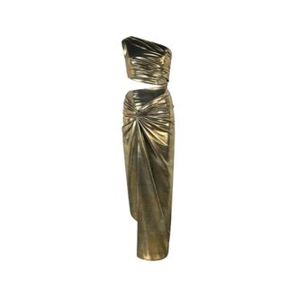 Roberto Cavalli One-Shoulder Dress with Cut-Out Detail - female - Roberto Cavalli - Party Dresses - Yellow - M - Dresses