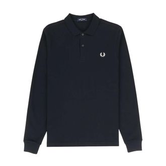 Fred Perry Fredperry Fp Ls Effen Poloshirt