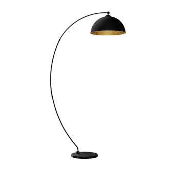 Lindby L&aacute;mpara De Pie jonera En Negro Metal - Lindby