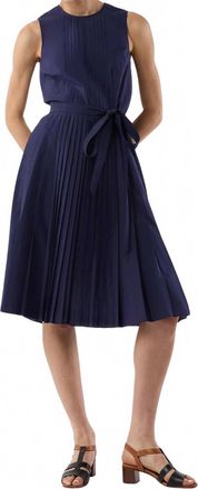 Ann Mashburn Joelle Midi Dress In Navy